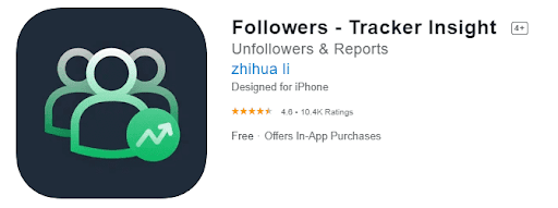 Instagram followers app; Followers – Tracker Insight