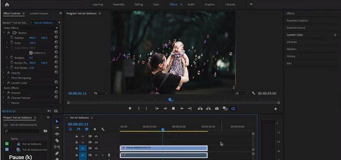 How to loop a video on Instagram story by Premiere Pro