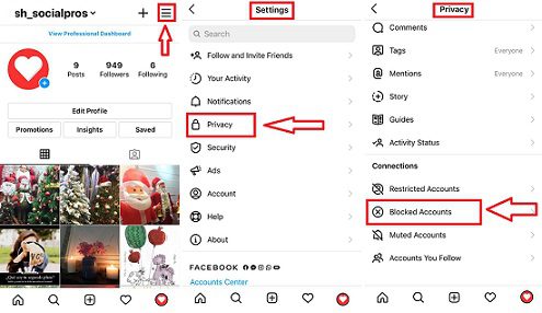 How to unblock users after you unsee Instagram story