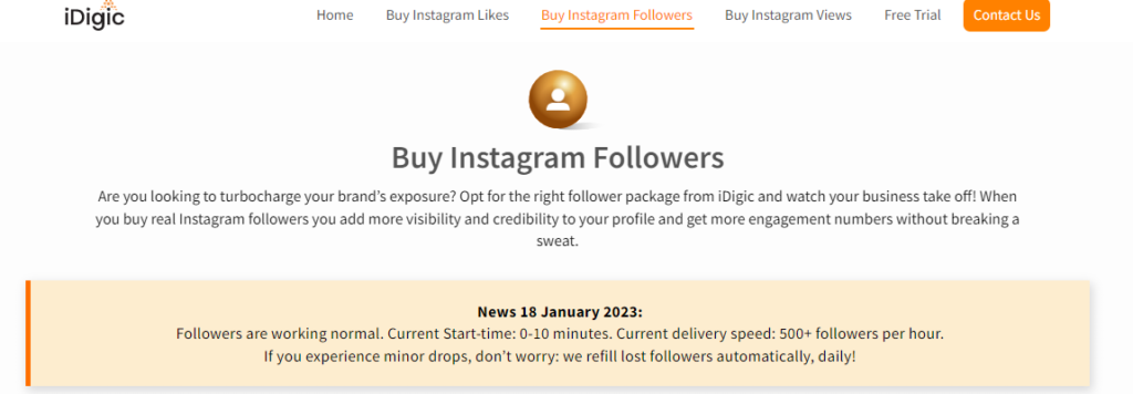 iDigic Followers  