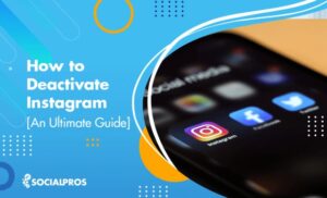 How to Temporarily Deactivate Instagram Page 2024 Social Pros