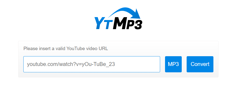 YTMP3 Youtube to MP3 Converter