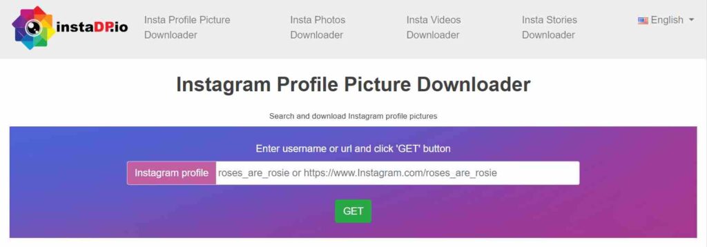 Instagram Profile Picture Downloader 