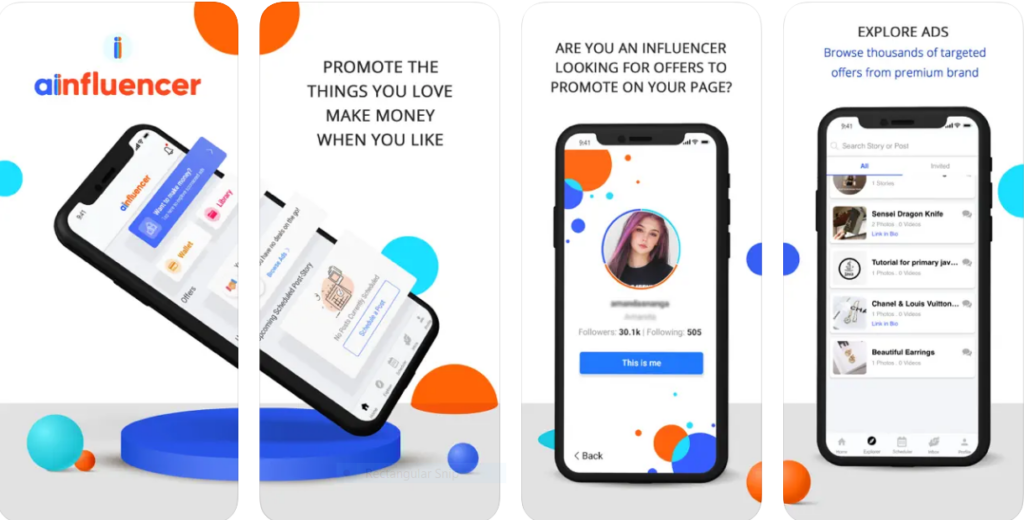 Ainfluencer-App store