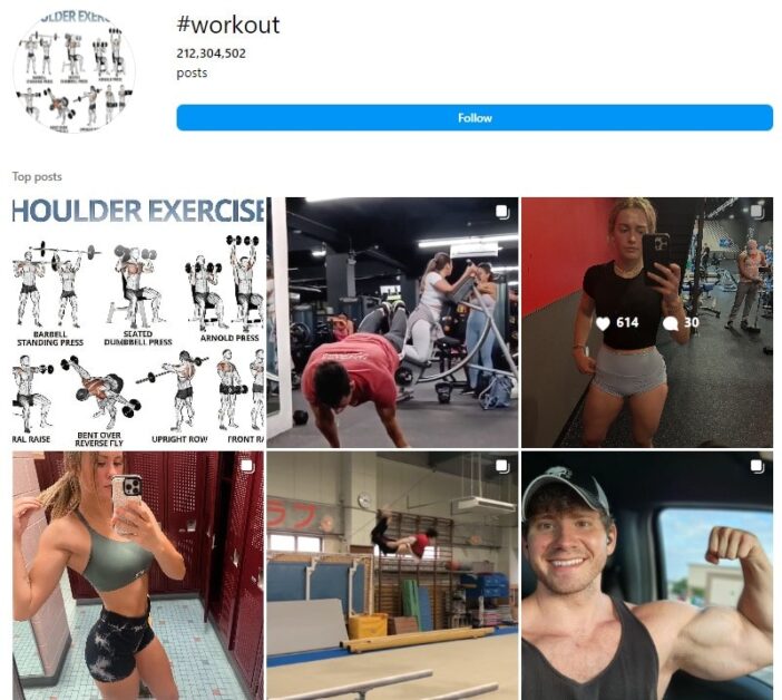 The 200+ Best Fitness Hashtags + Search Volume in 2023 — Tokenized