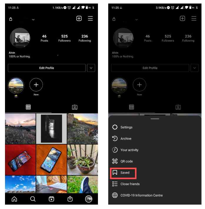 How to See Instagram Saved Posts
