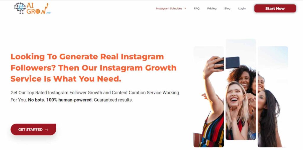 AiGrow: Best Follower Tracker App for Instagram