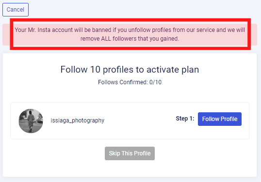 Mr Insta Free Followers