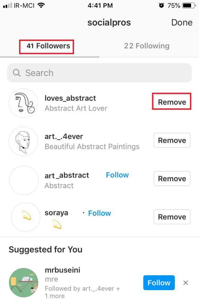 How to Remove Followers on Instagram
