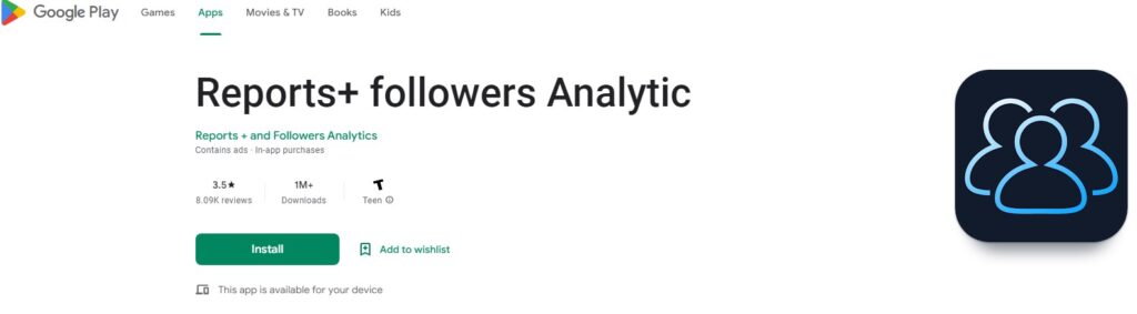 Reports + Followers Analytics For Instagram