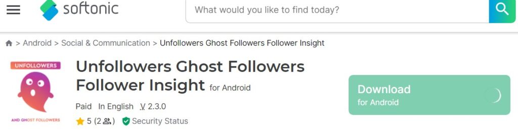 Unfollow Ghost Followers app Follower Insight