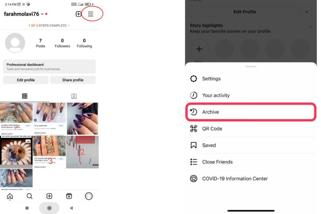 How to see Instagram memories