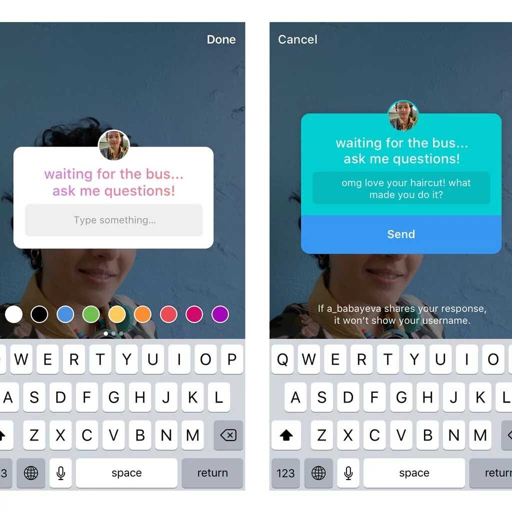 How to respond to Instagram story questions