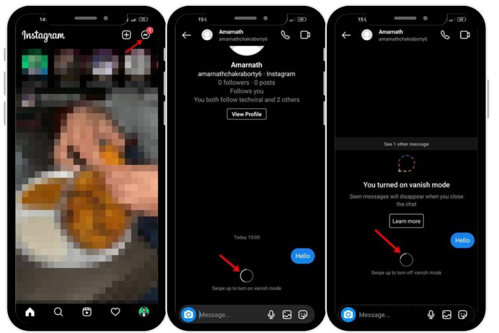 How to Hide Chats on Instagram Using Vanish Mode 