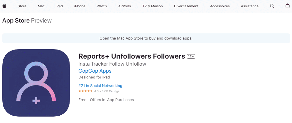 Reports+: Instagram Unfollowers and Profile Tracker