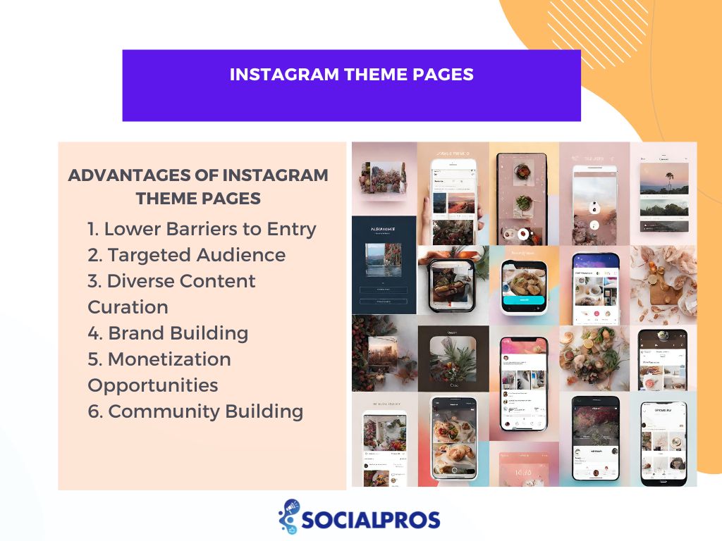 Instagram Theme pages