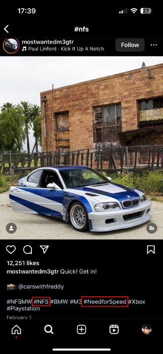 What Does NFS Mean on Instagram Text